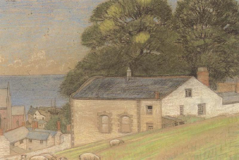 Grazing Sheep,Watchet,Somerset, Joseph E.Southall